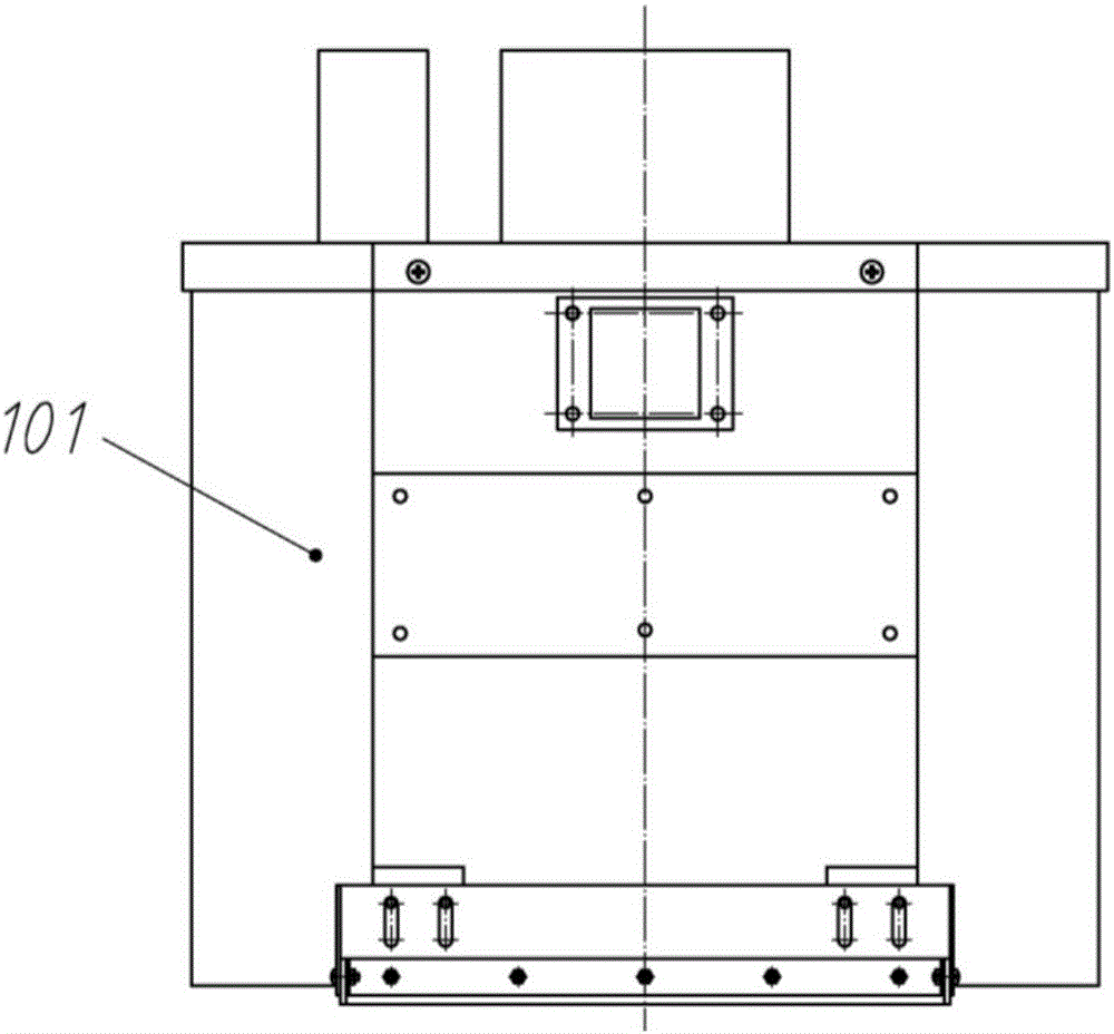 Double-station measuring cup metering device