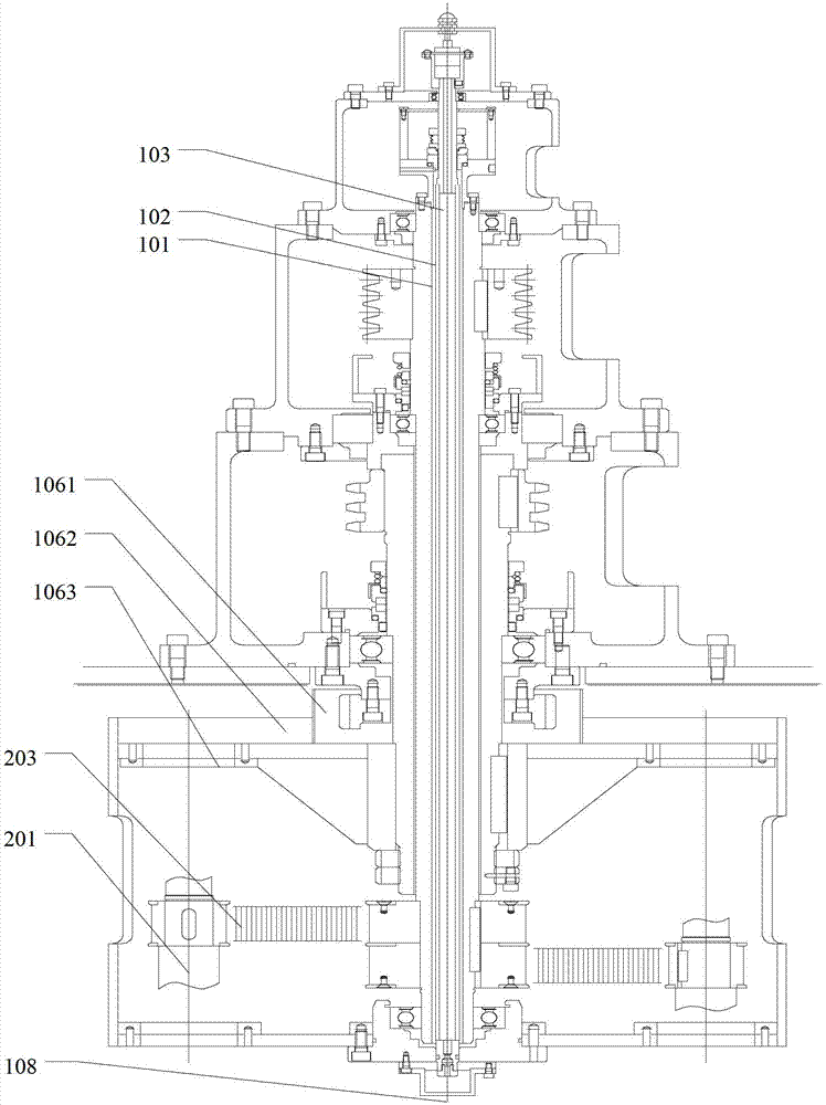 Dual-planetary wheel mixing machine