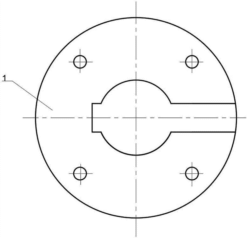 Ultrahigh-pressure sensor of stress attenuation structure