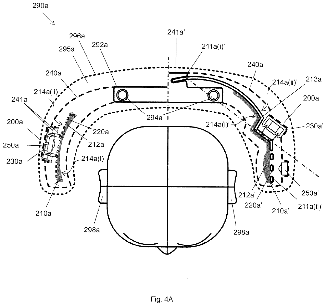 Dipole loudspeaker for producing sound at bass frequencies