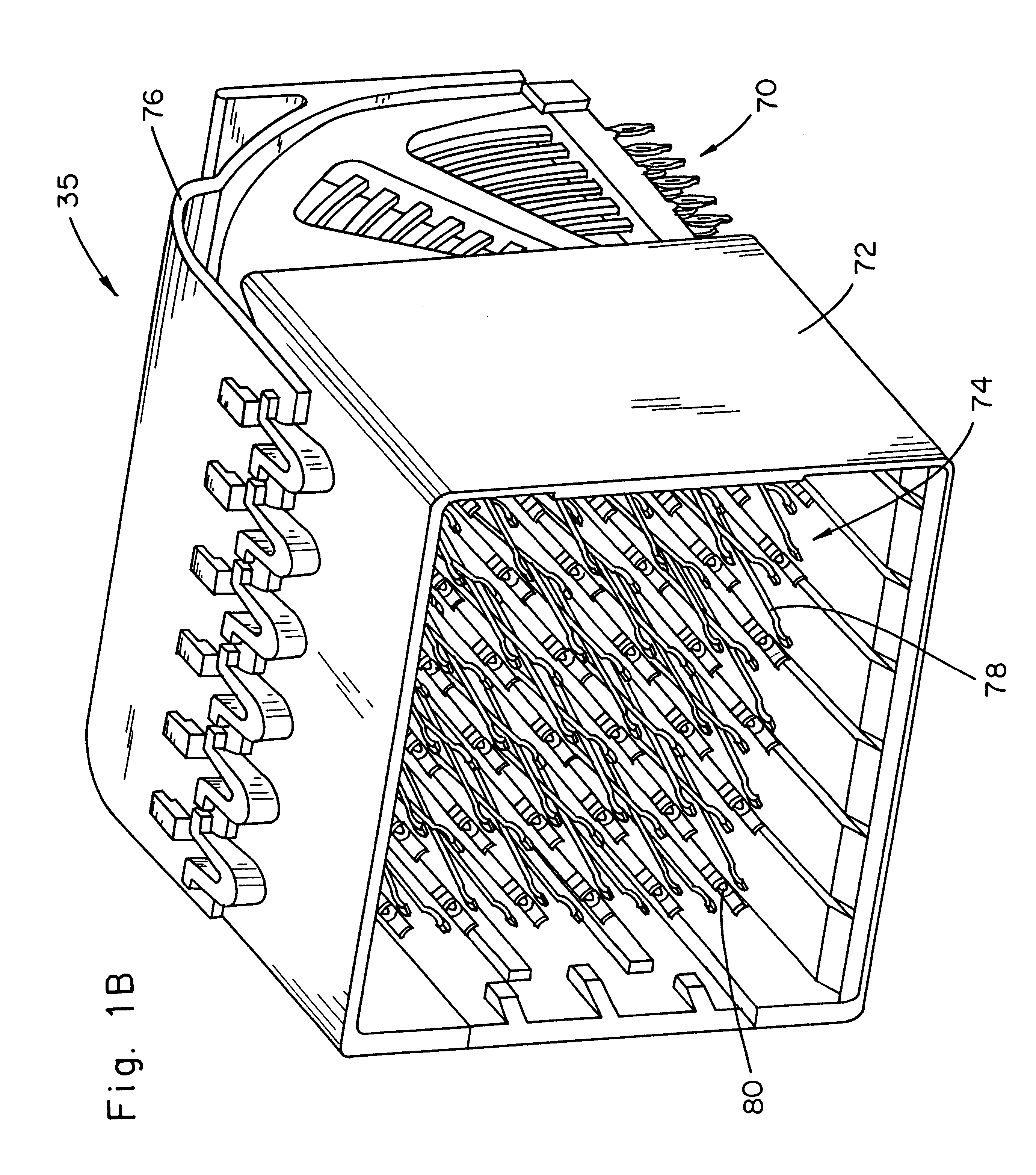 High density electrical interconnect system having enhanced grounding and cross-talk reduction capability