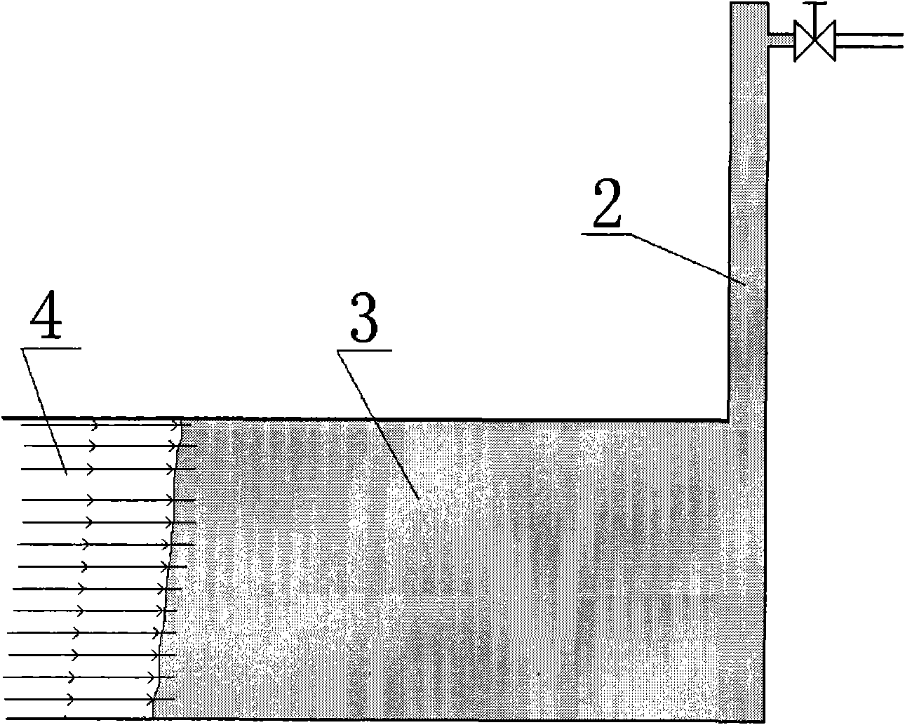 Improved natural gas drive oil production method