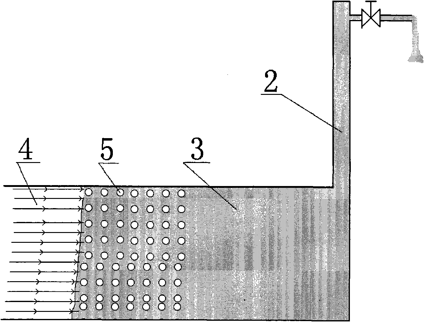 Improved natural gas drive oil production method