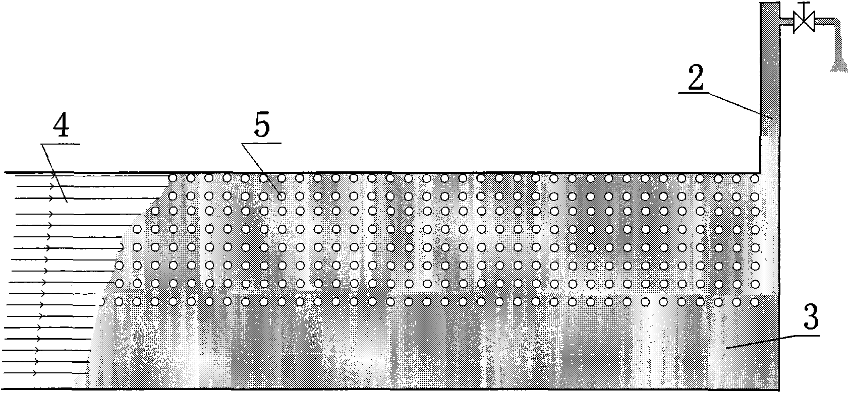 Improved natural gas drive oil production method