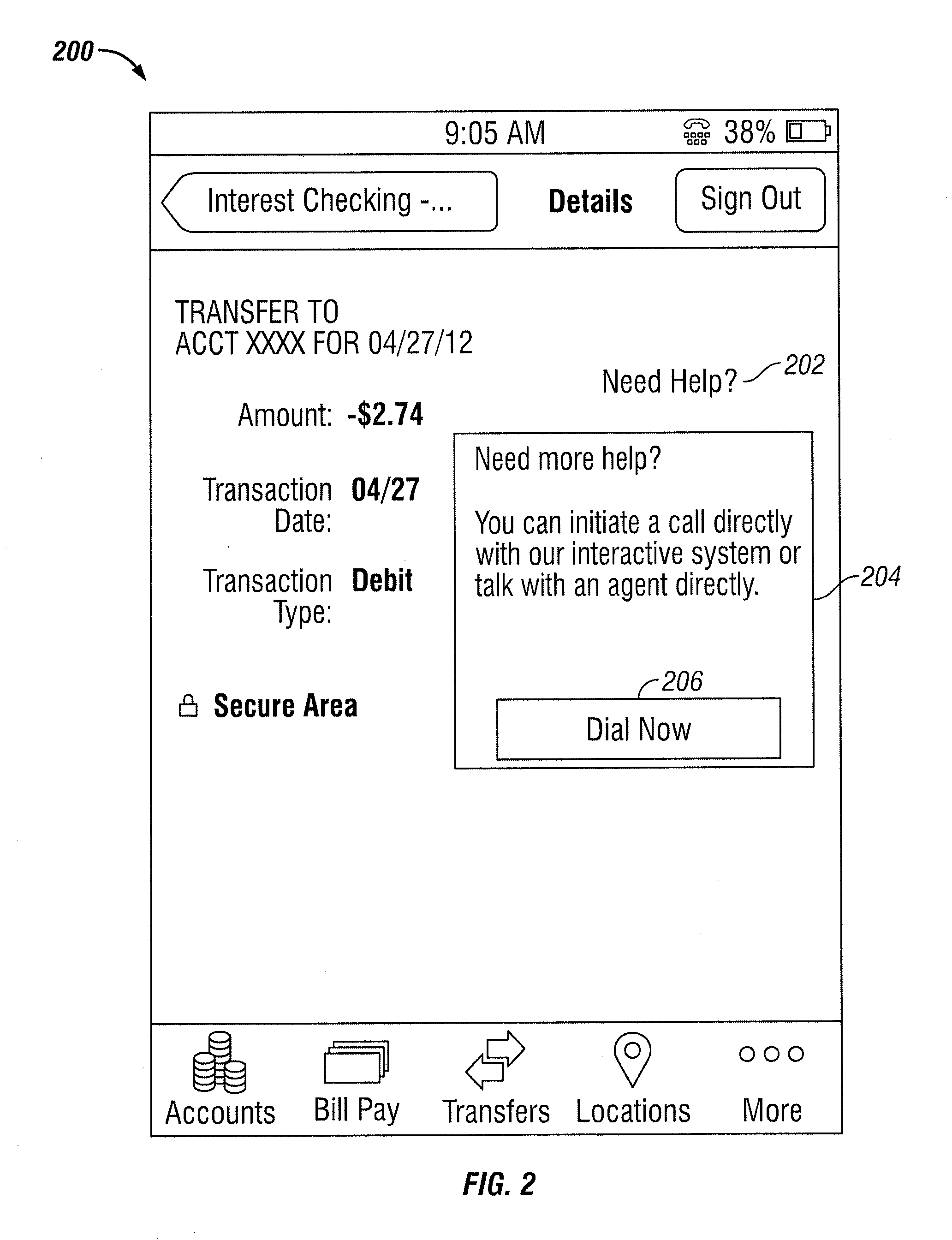 Communication with a Voice-Based Account Management System