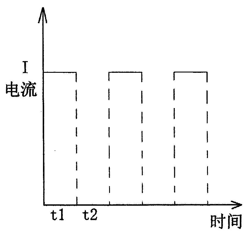 Solar steady persistence lighting system and excitation method thereof