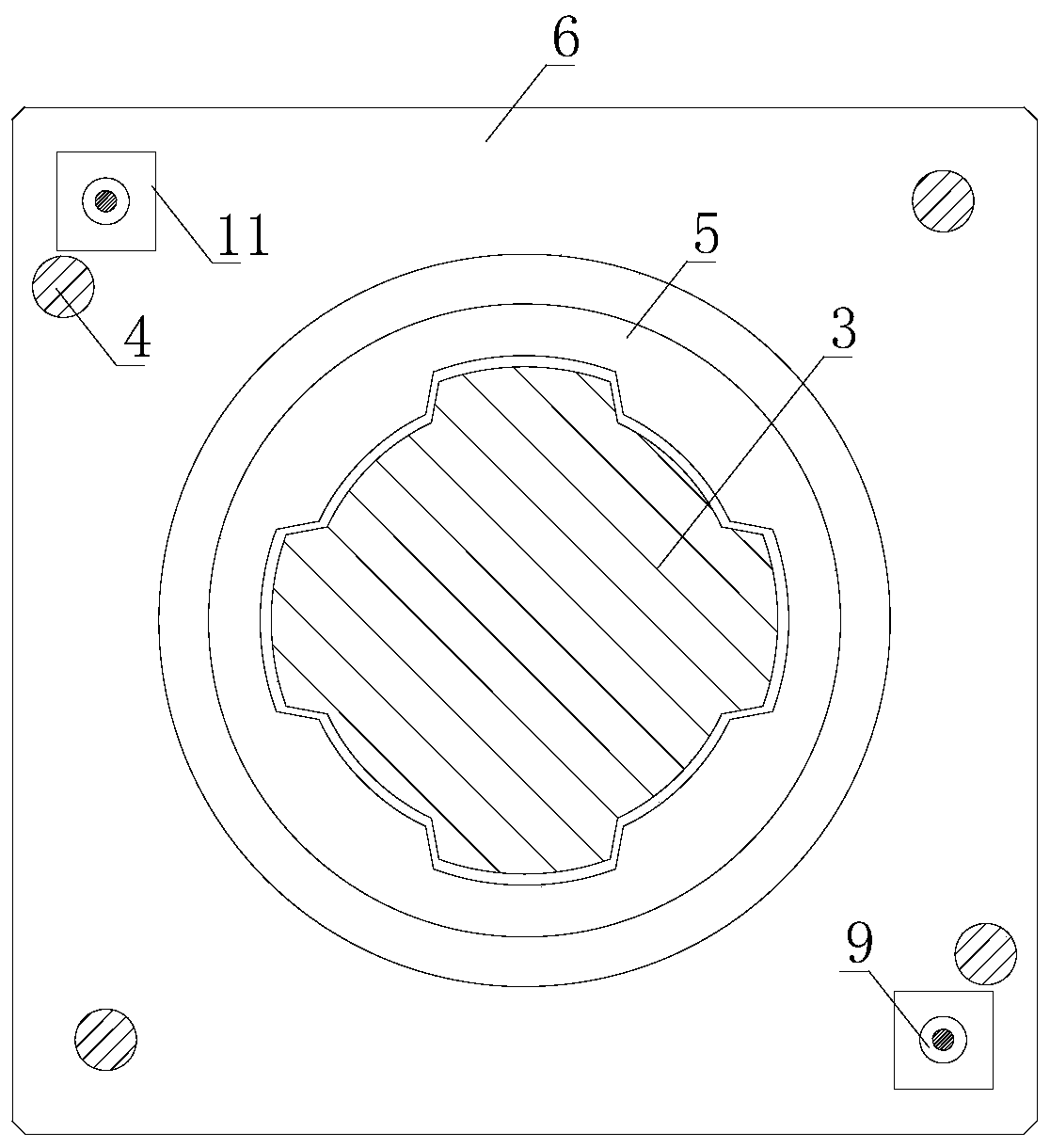 A warm isostatic press