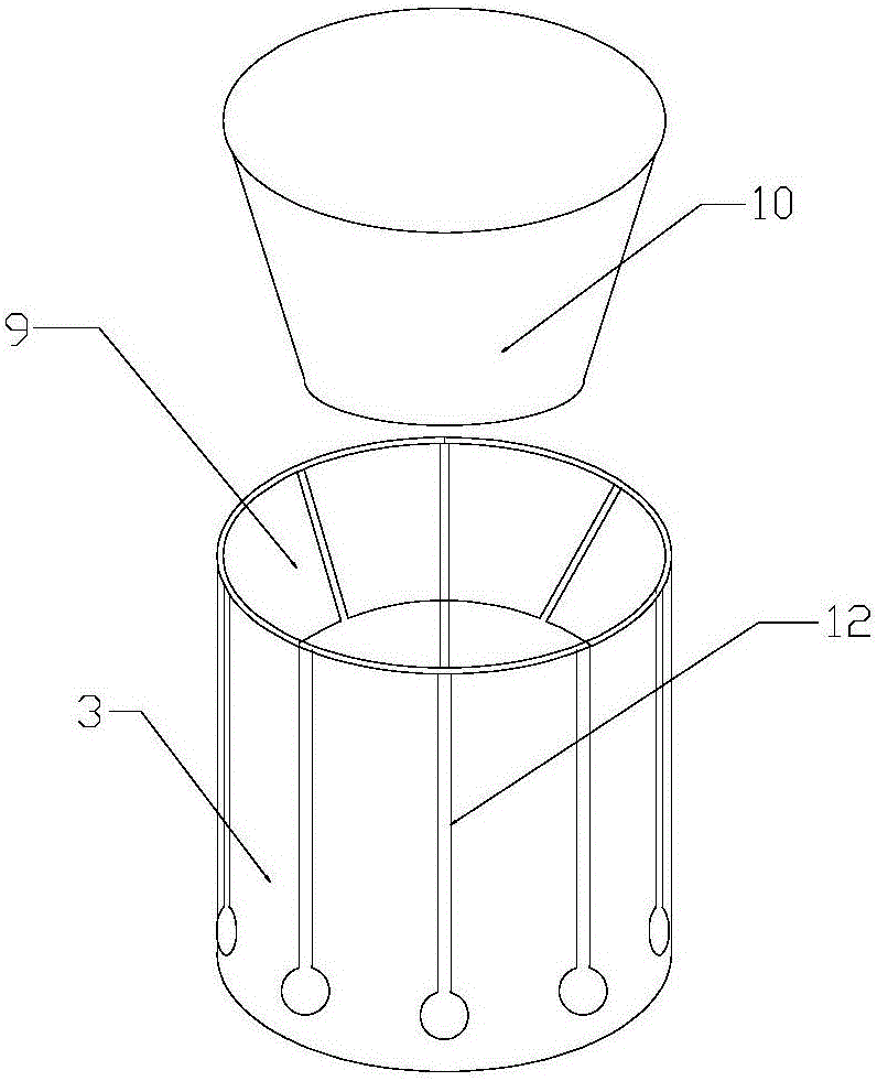 Rapid spindle replacing device on textile machine