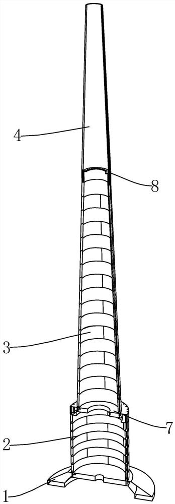 Energy storage tower drum