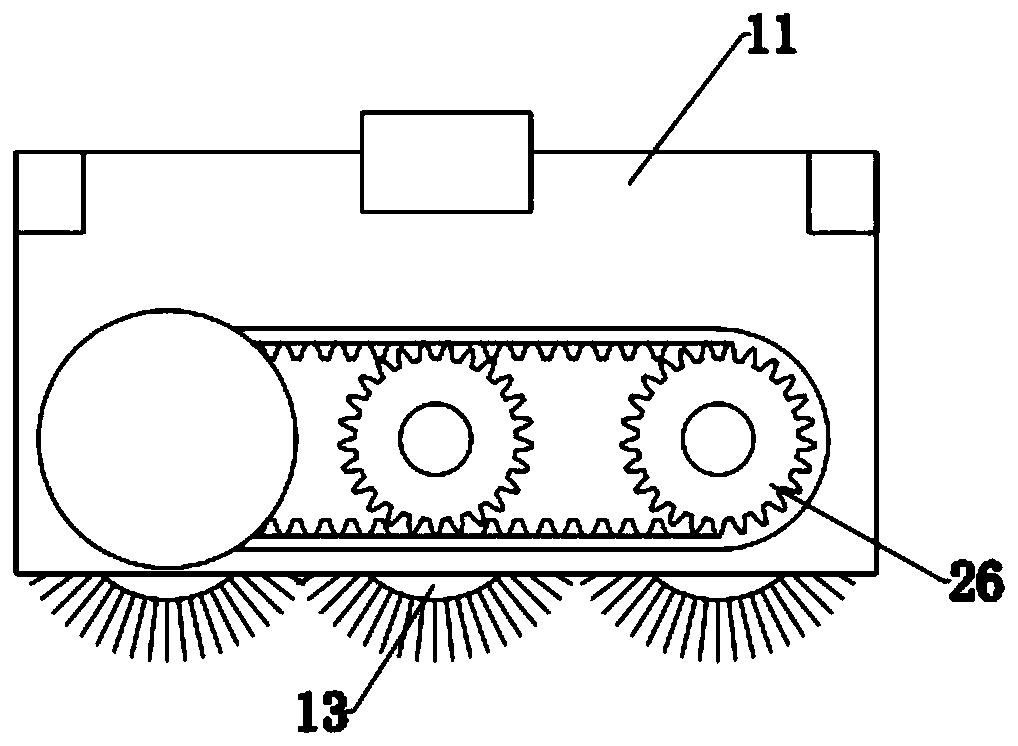 Cleaning device for automobile part production