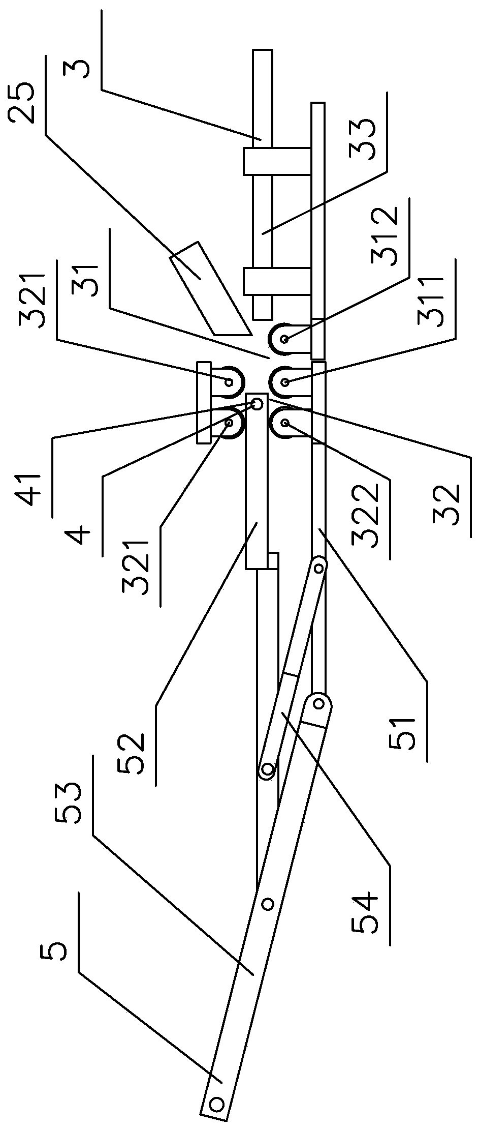 Vegetable and fruit kernel removing device