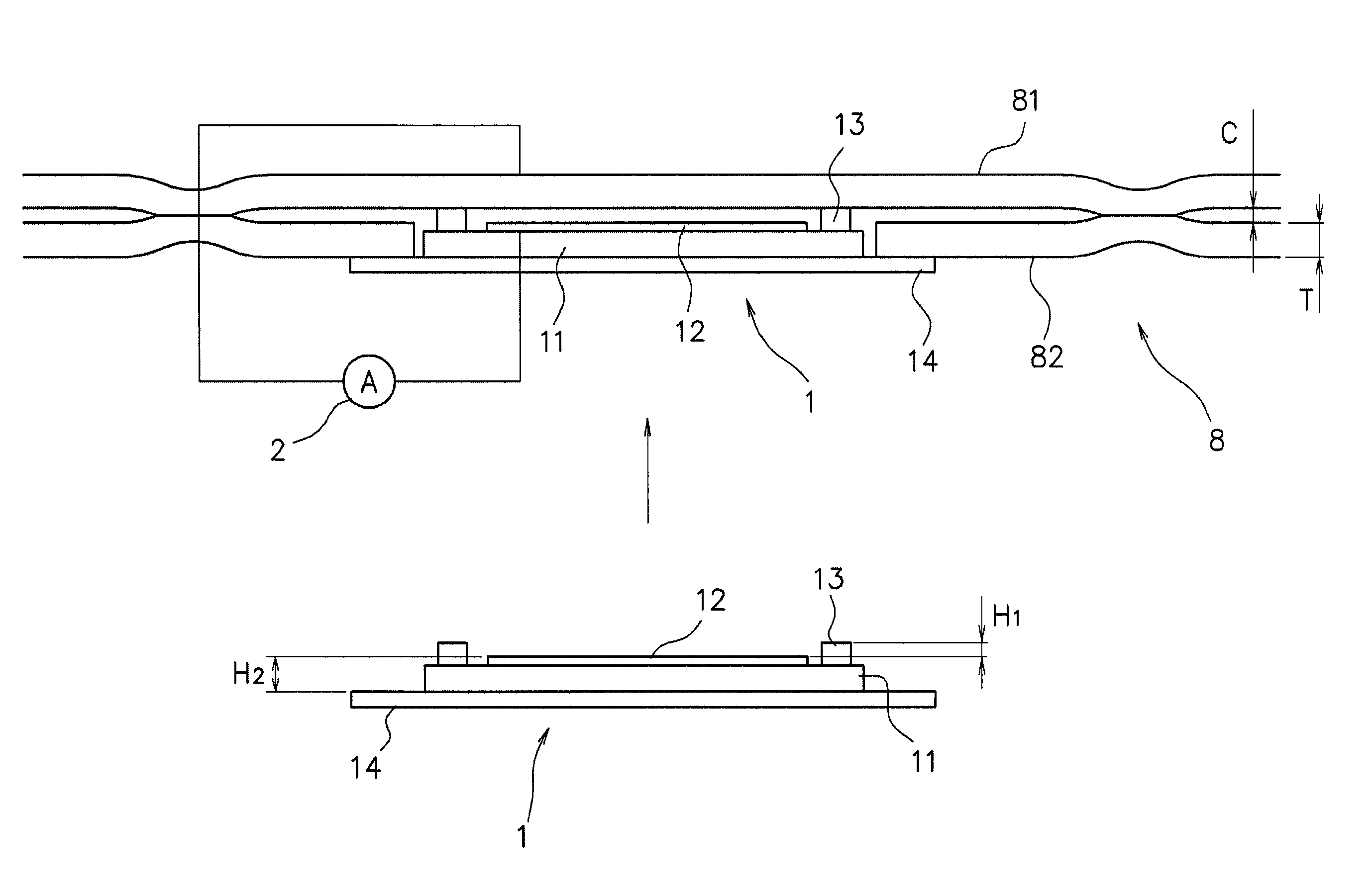 Corrosive environment sensor and method for measuring corrosive environment