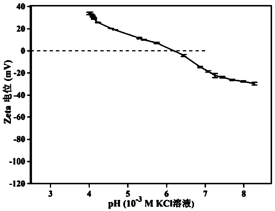 Amino/carboxyl composite self-assembly monomolecular film surface, preparation method thereof and application thereof