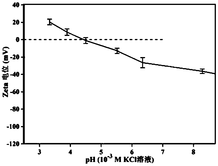 Amino/carboxyl composite self-assembly monomolecular film surface, preparation method thereof and application thereof