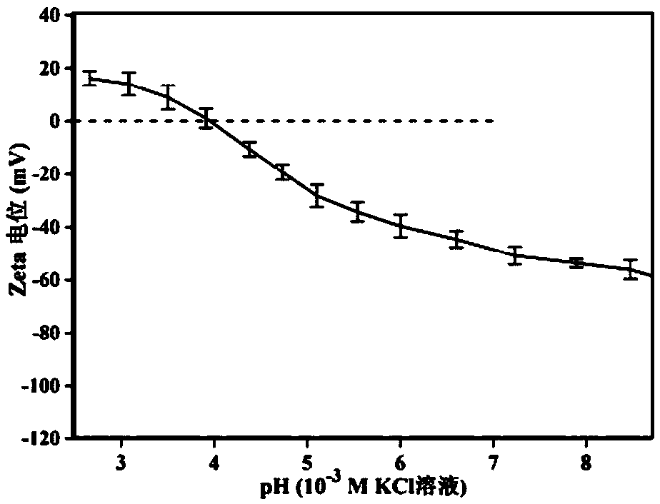 Amino/carboxyl composite self-assembly monomolecular film surface, preparation method thereof and application thereof