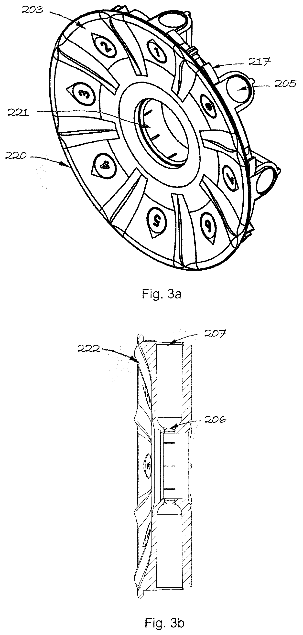 Large dose disposable inhaler and method of simple filling