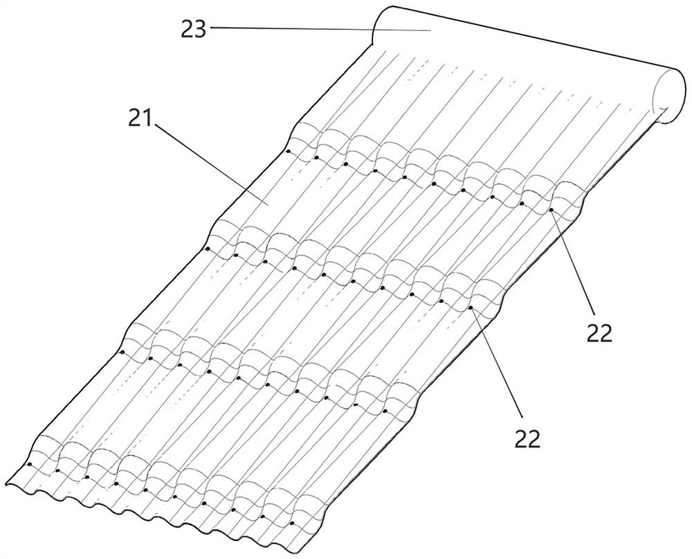 High-rise building steel structure antique eave and construction method thereof