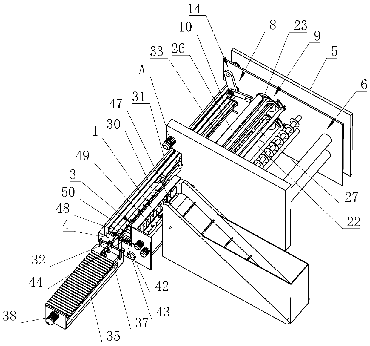 Full-automatic adhesive tape slitting machine