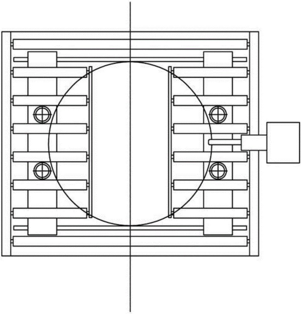 Device for removing hub rim burrs