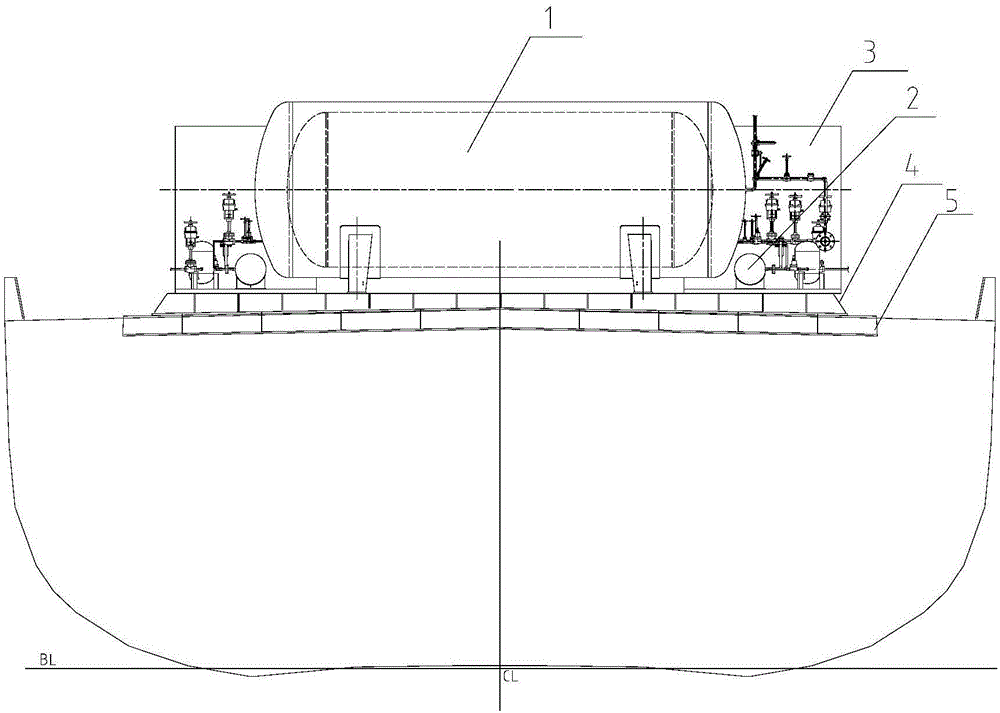 Integrated updating method of LNG (Liquefied Natural Gas) ship power system