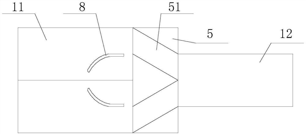 Box-type filter core air tightness detection device