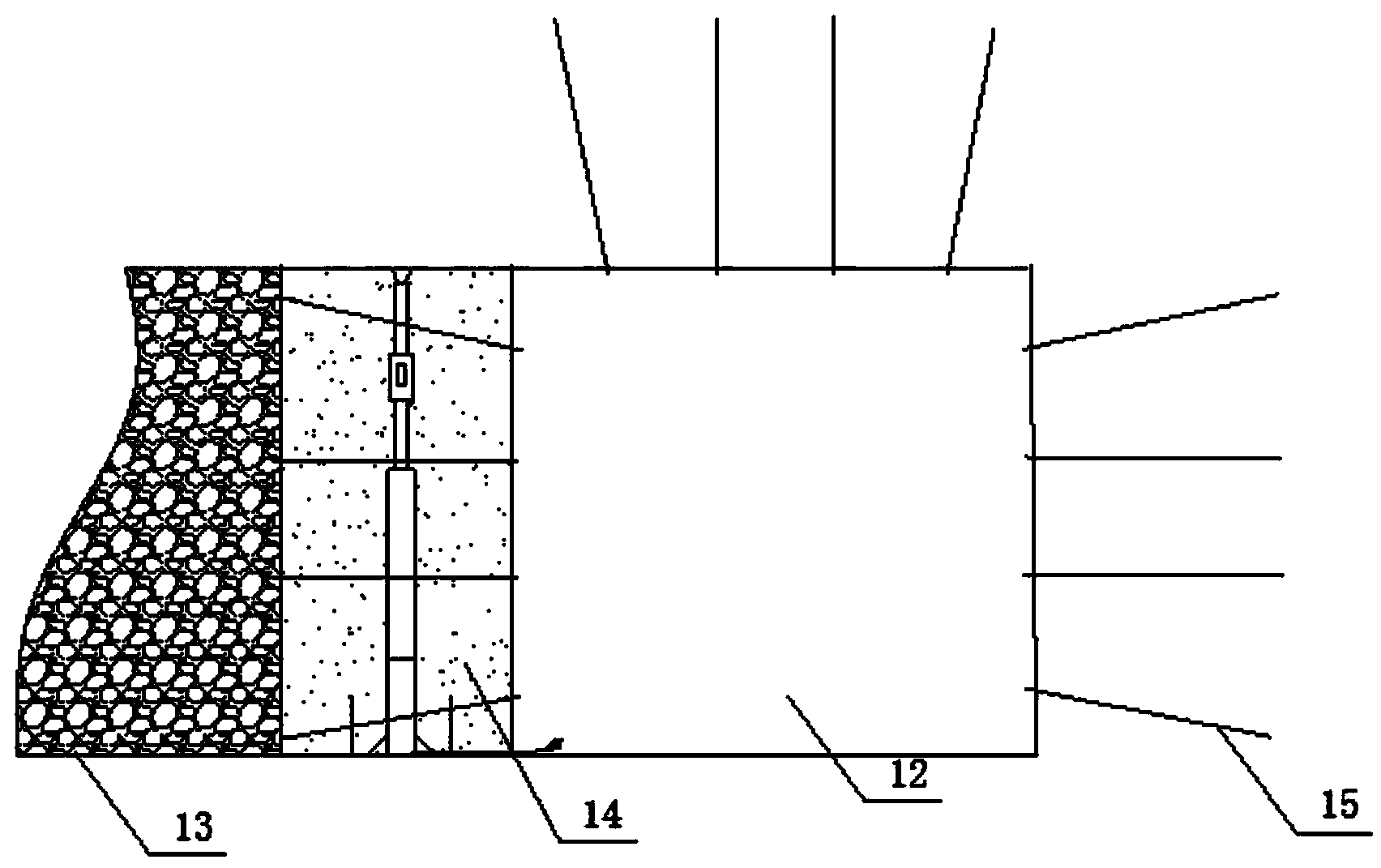 Coal mine paste filler online monitoring system based on optical fiber grating sensing