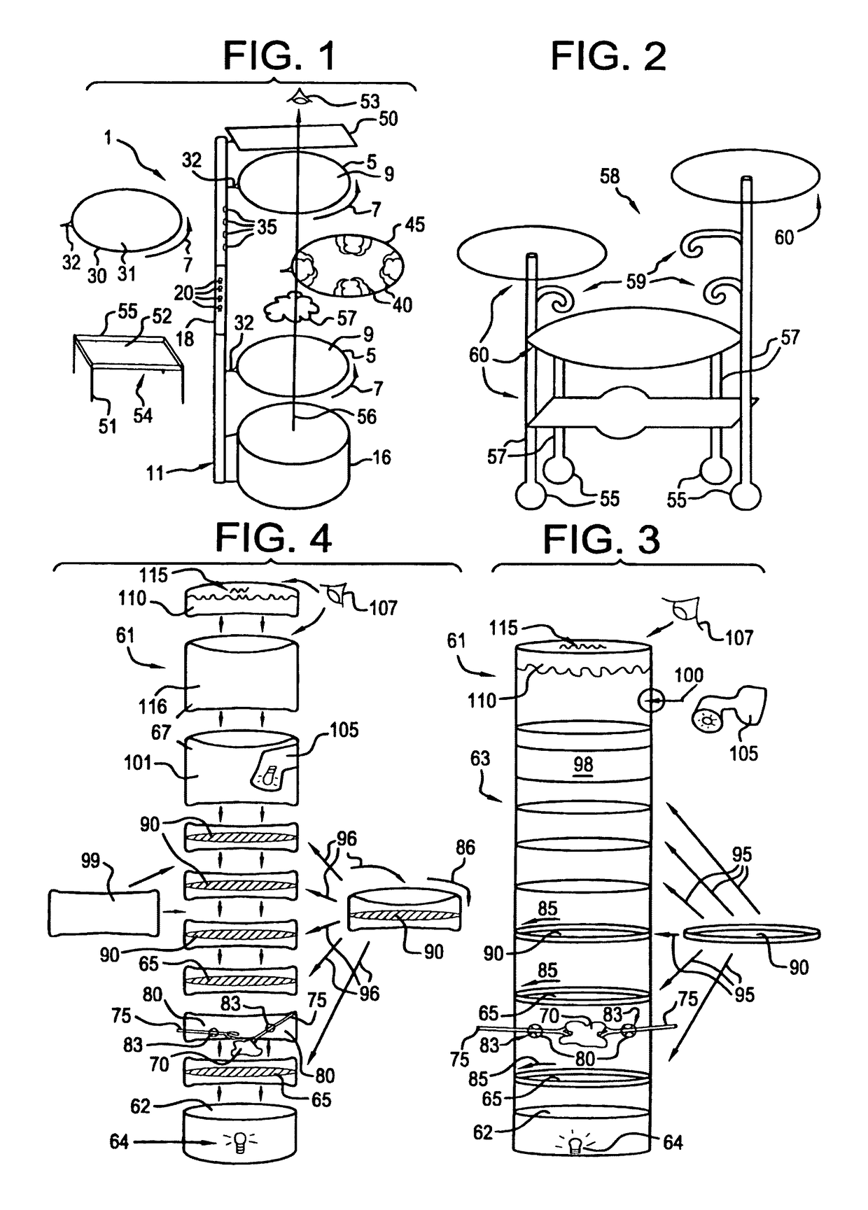 Polariscope toy and ornament with accompanying photoelastic and/or photoplastic devices