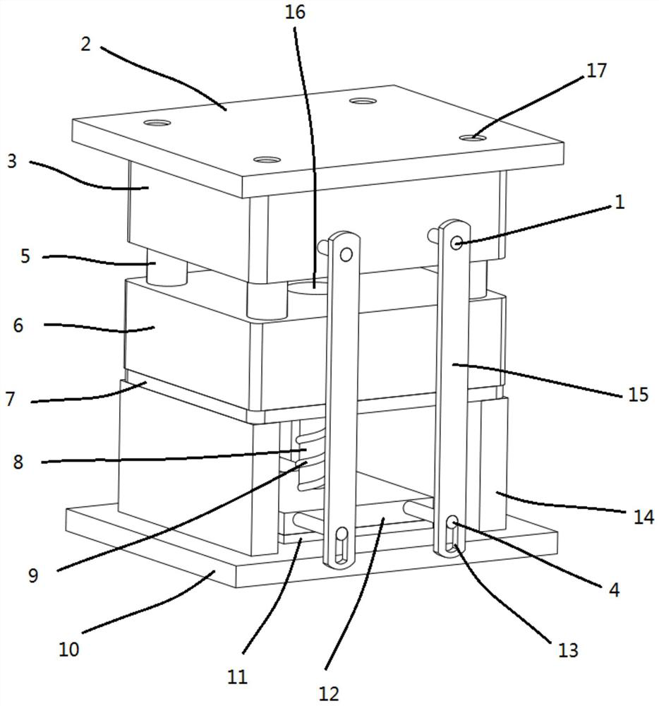 Automatic die retreating type explosive pressing die