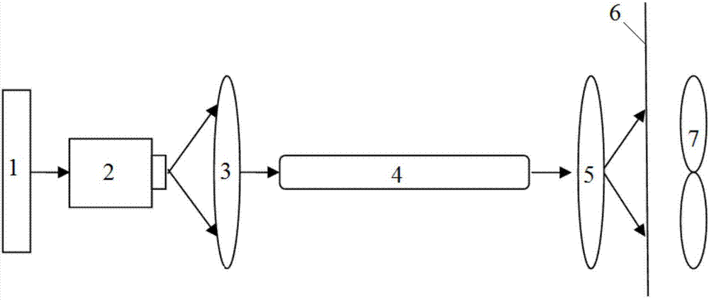 Magnetic resonance compatible image transmission and display device