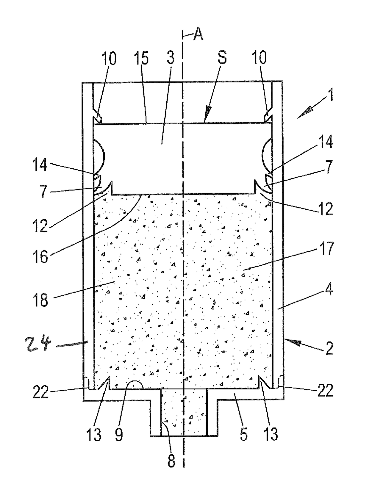 Method for producing an apparatus for dispensing a medium