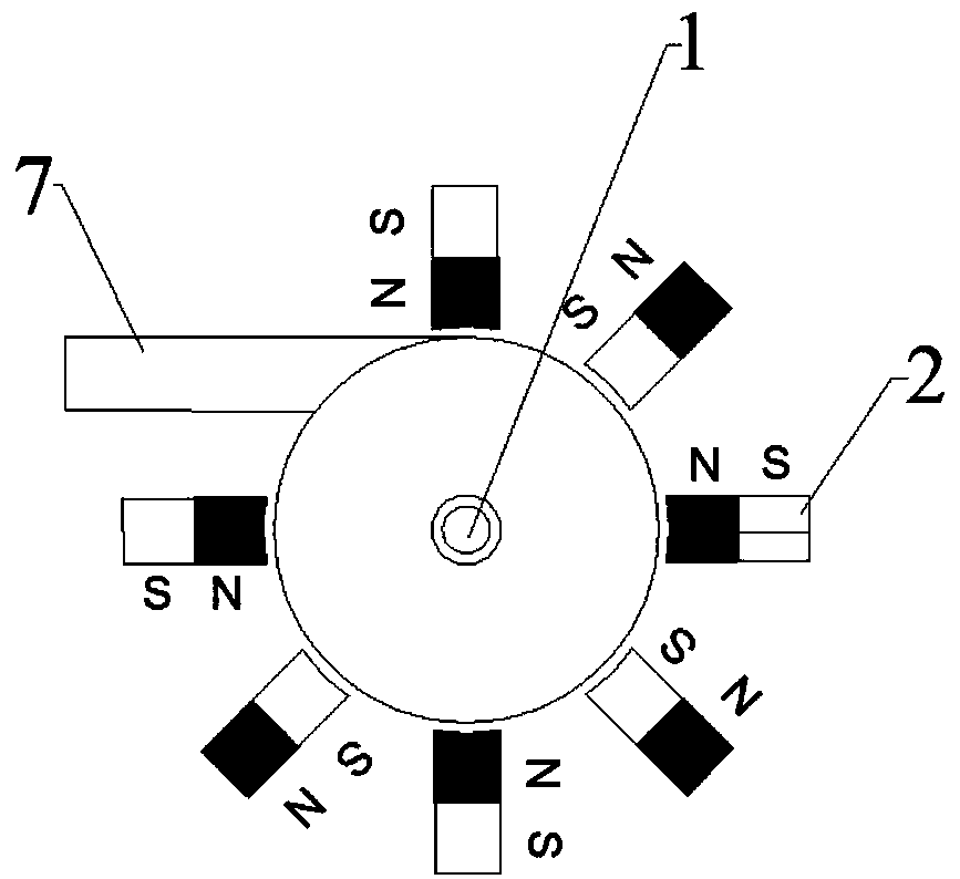 Magnetic hydrocyclone, magneto-gravitational combined separation system and magneto-gravitational combined separation method applied to weakly-magnetic mineral selection