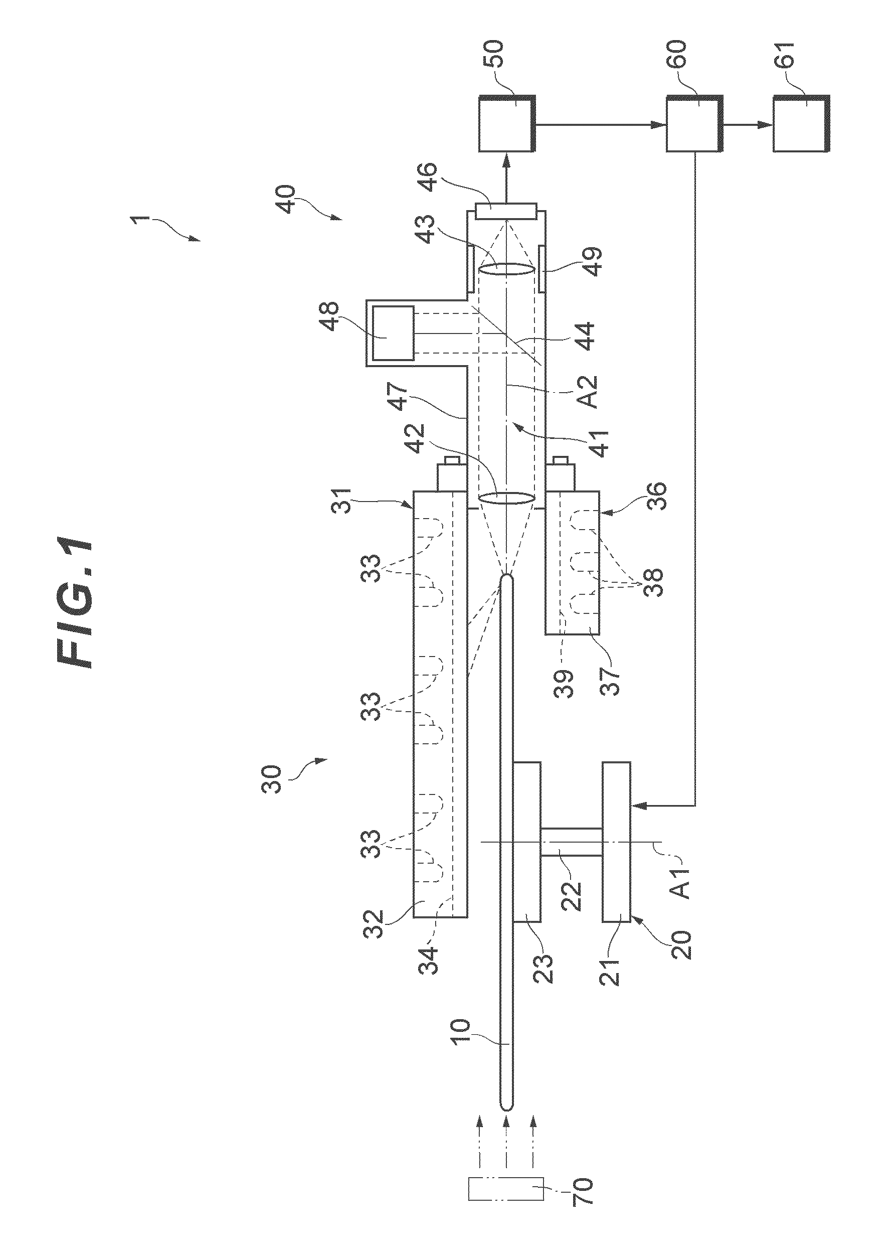 Observation device and observation method