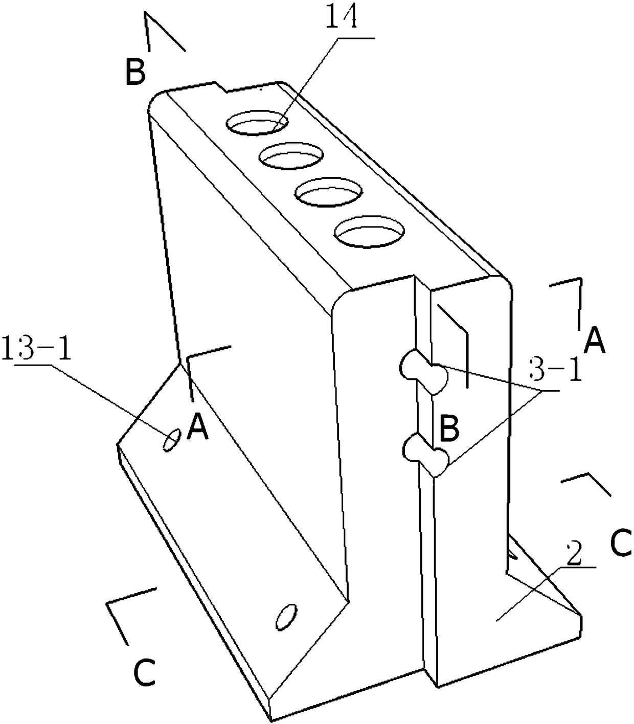 A multifunctional ecological isolation pier