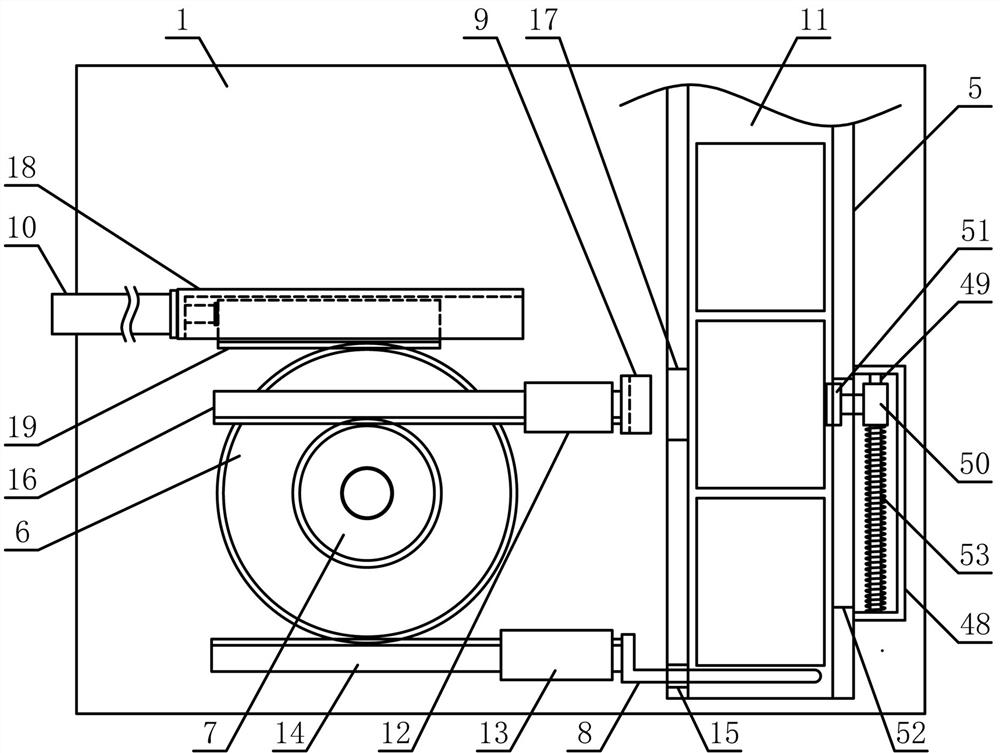 A sleeve workpiece flipping and pressing mechanism