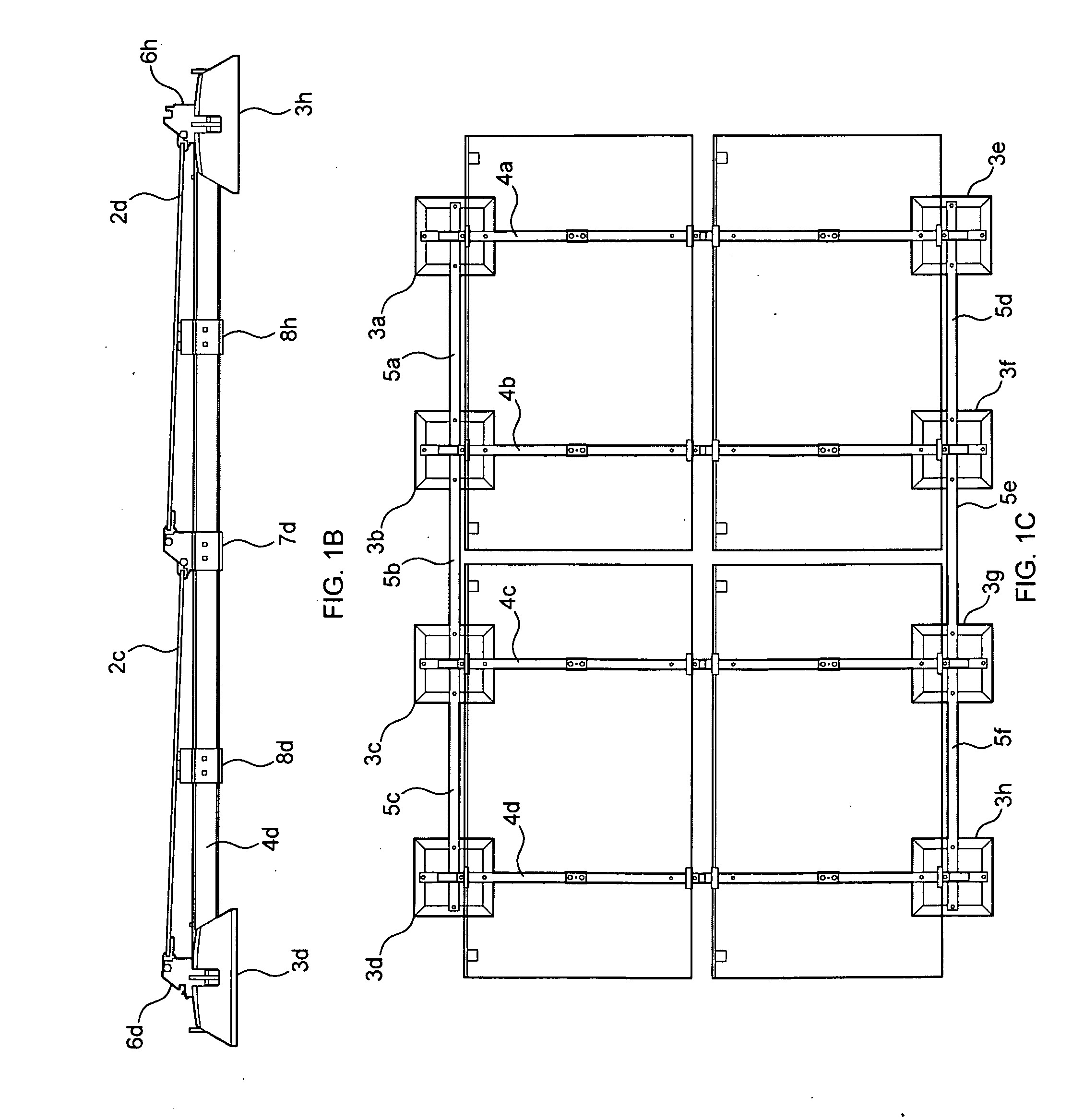 Photovoltaic panel clamp