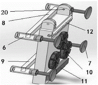 A building facade cleaning robot system and using method thereof