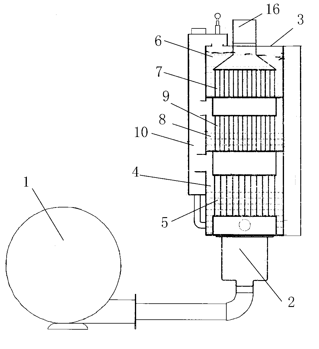 Alcohol group steam generator