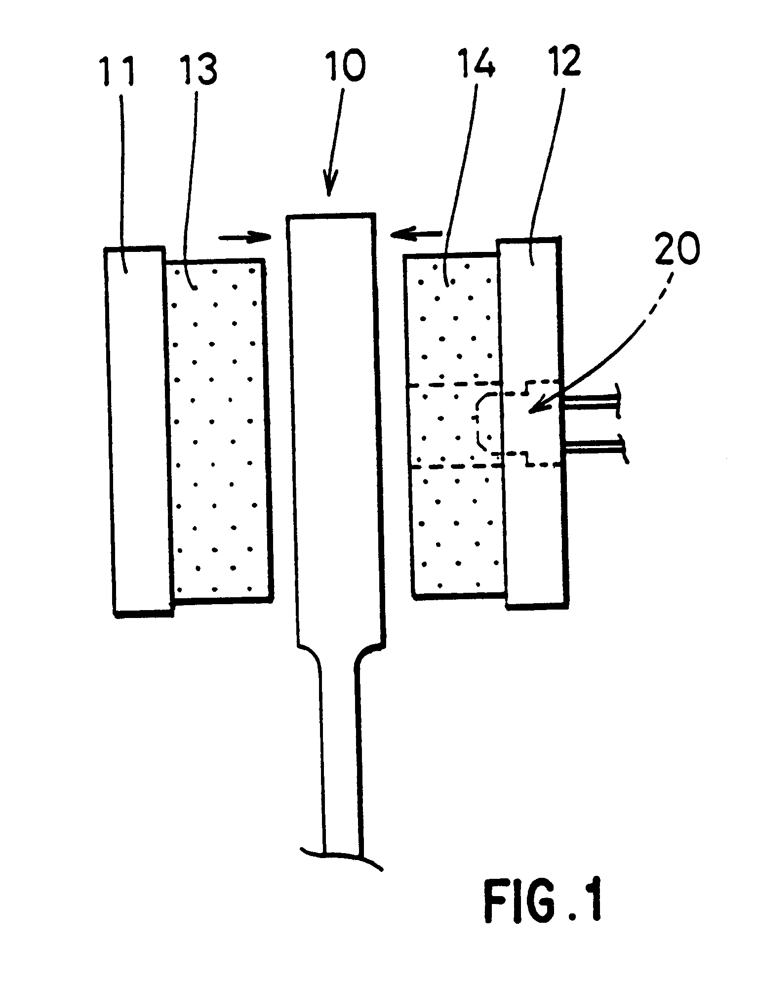 Abrasion detecting probe for a brake pad