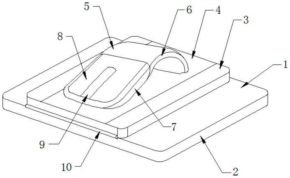 An improved structure of mouse-embedded keyboard combination