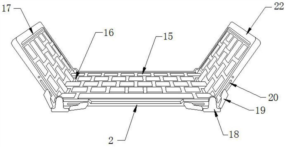 An improved structure of mouse-embedded keyboard combination