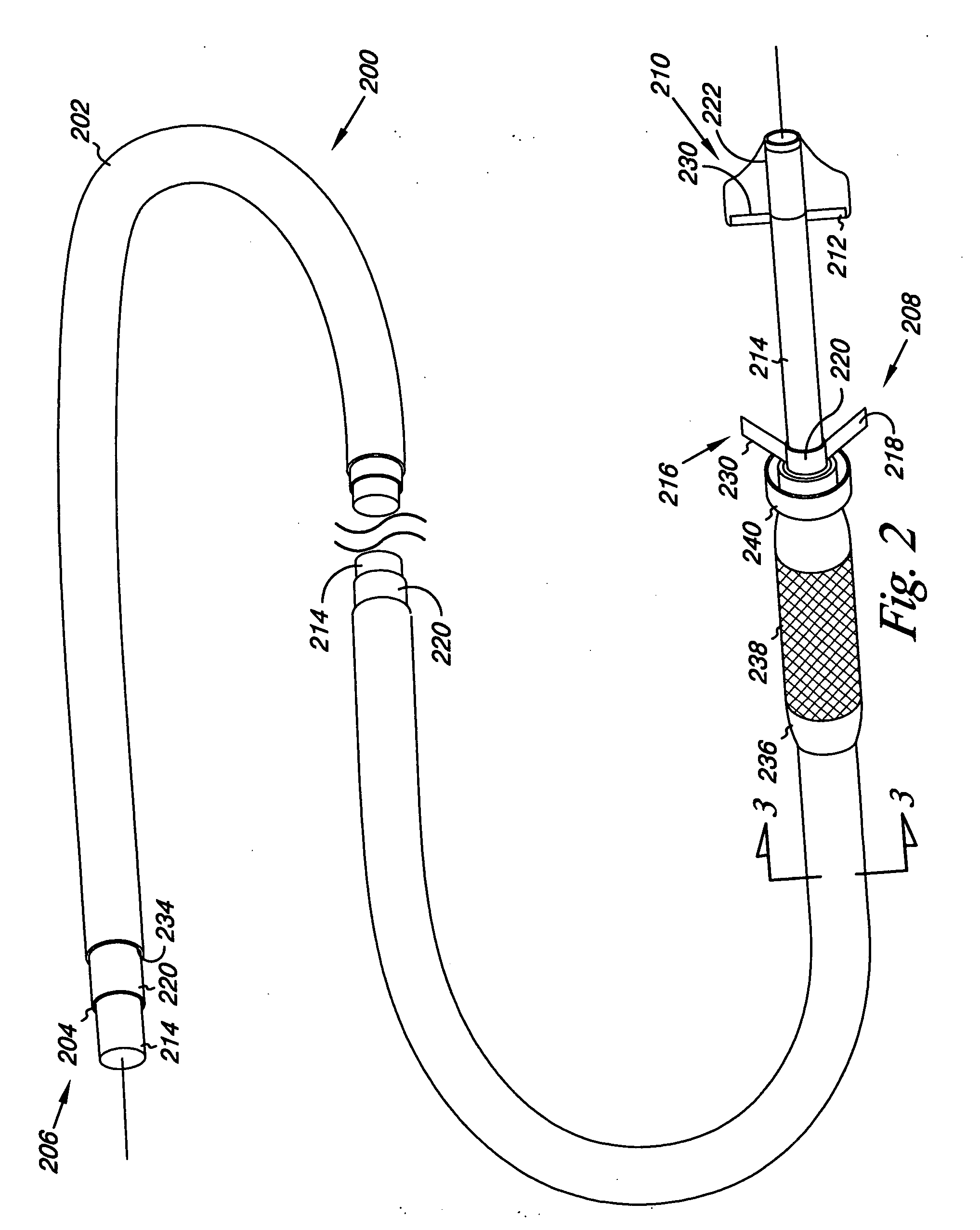 Vascular catheter, system, and method