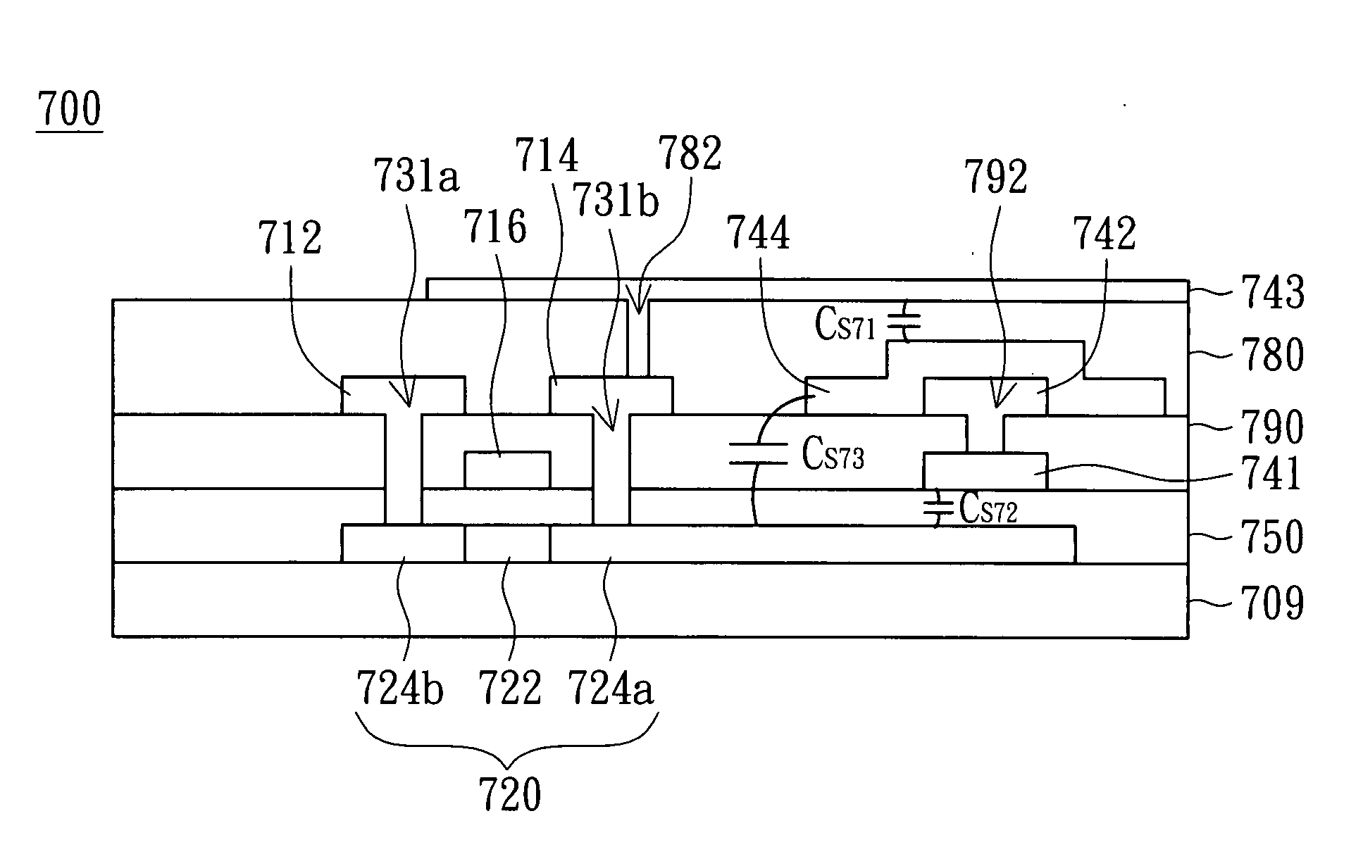 Pixel structure and method for forming the same