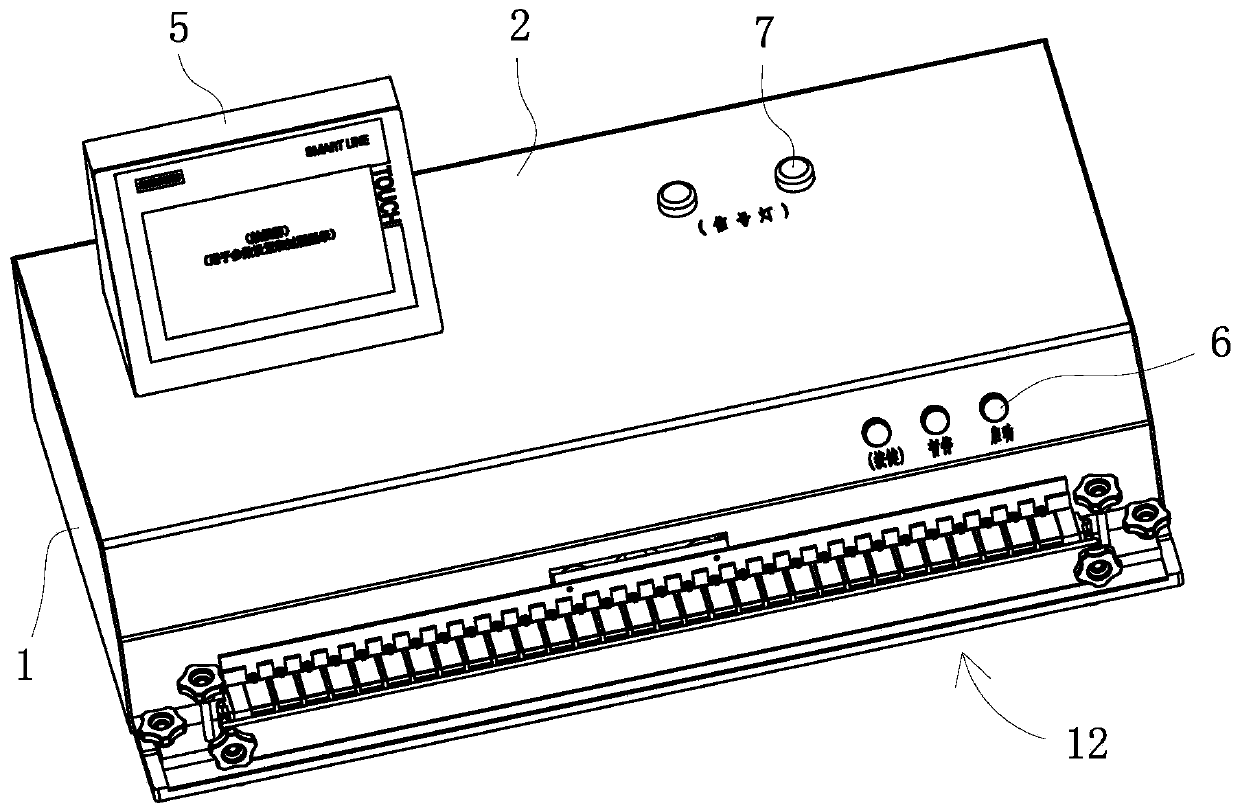 Circuit breaker pull-out test bench and test method