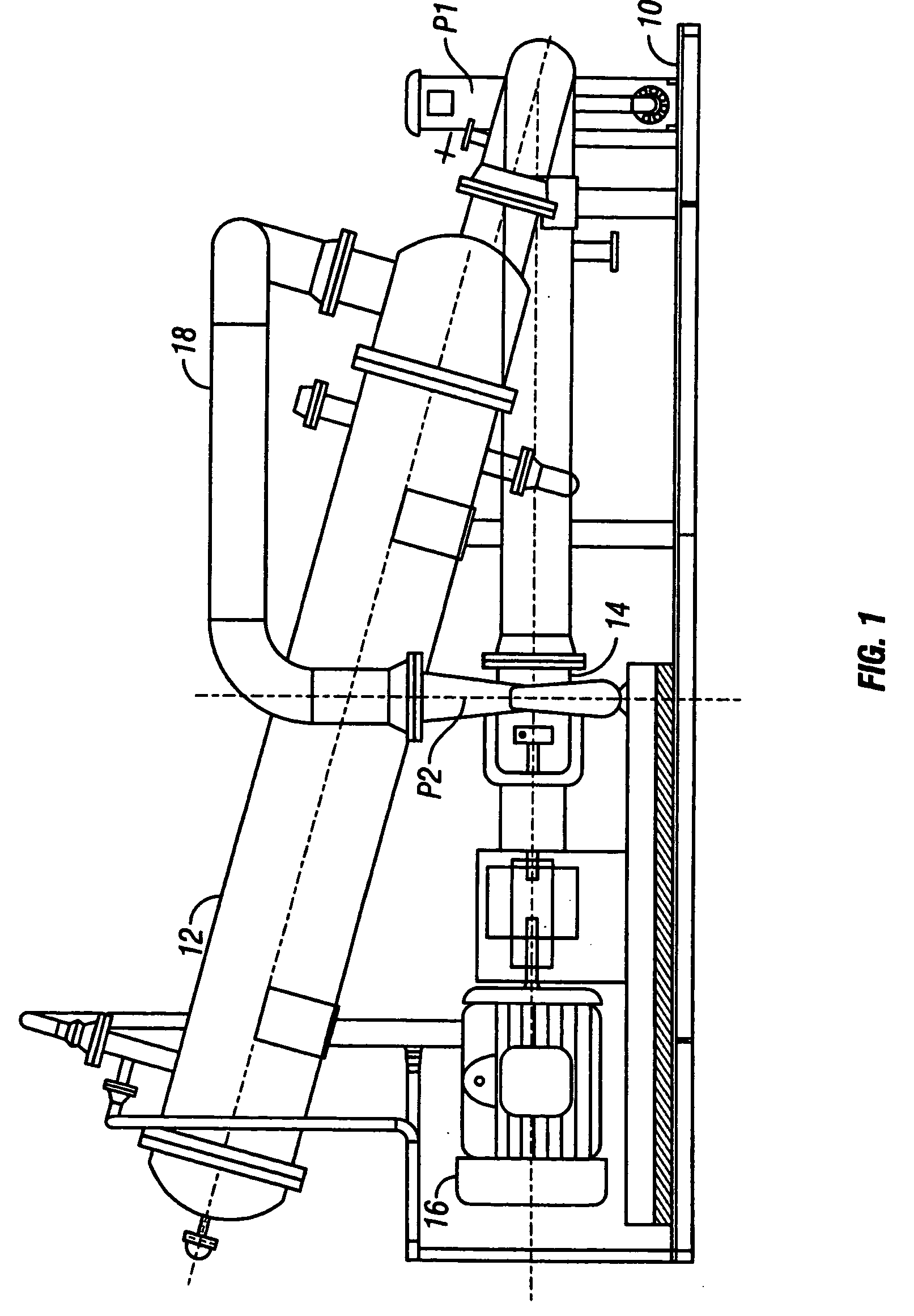 Water filtration system for food processing line