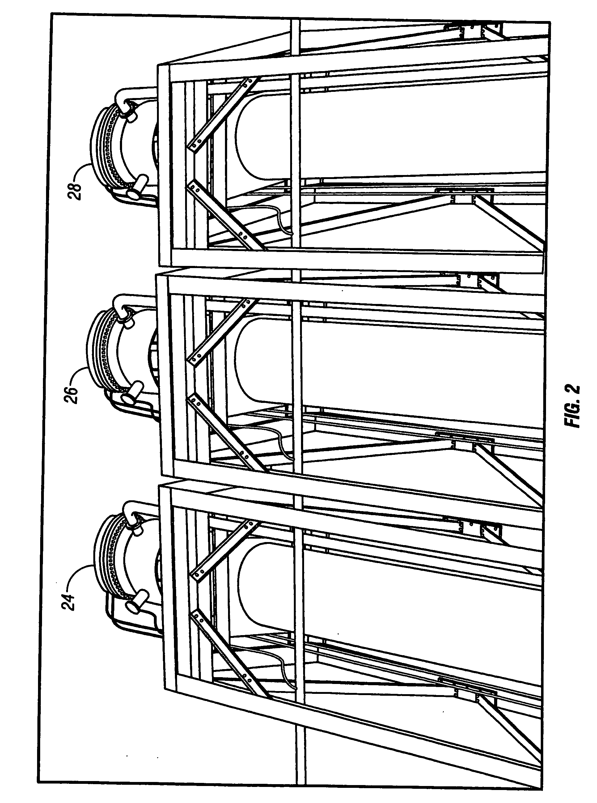 Water filtration system for food processing line