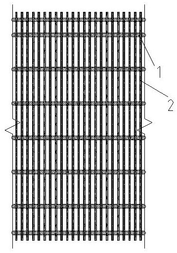 Improved shear wall formwork reinforcing method