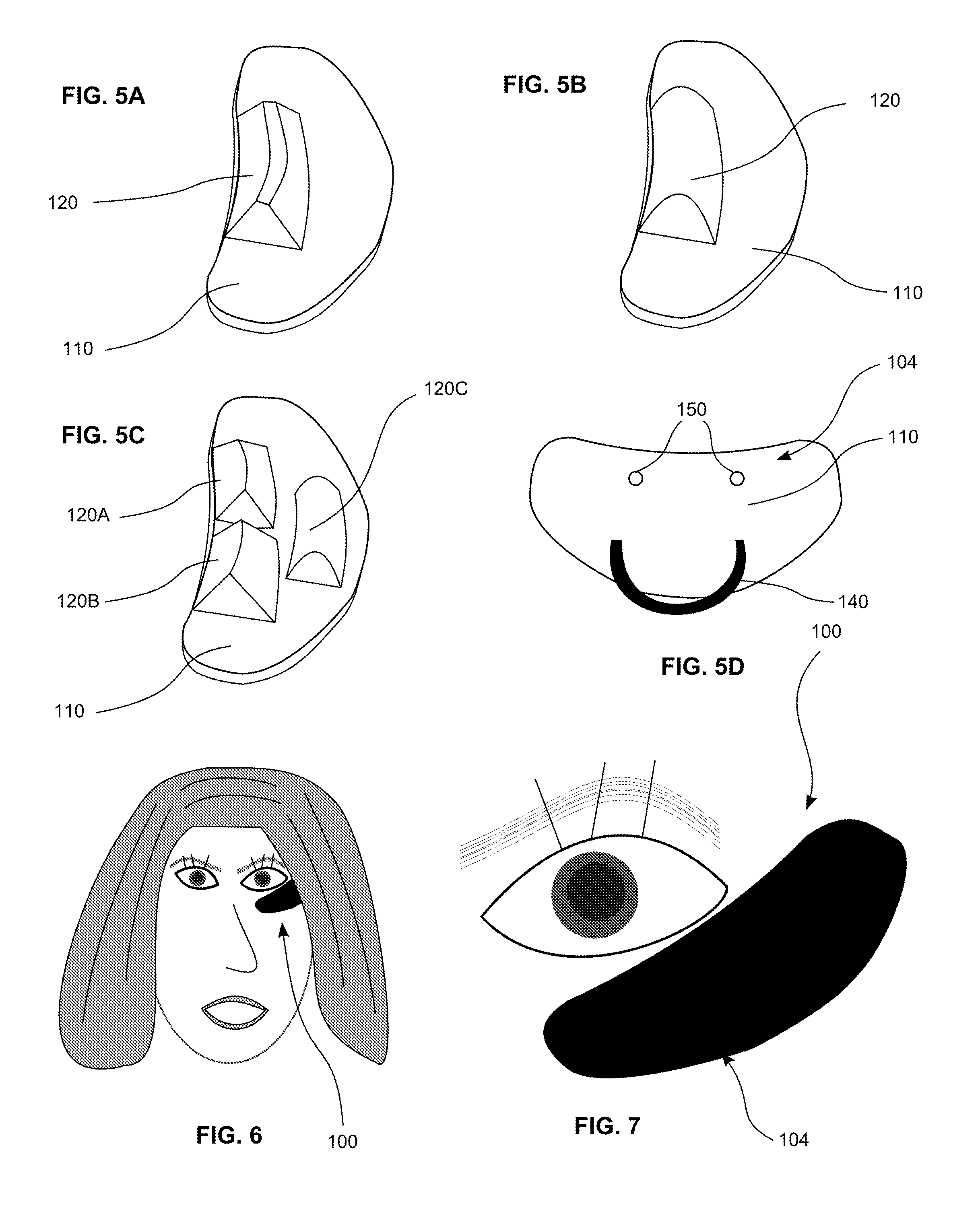 Device and method for applying makeup