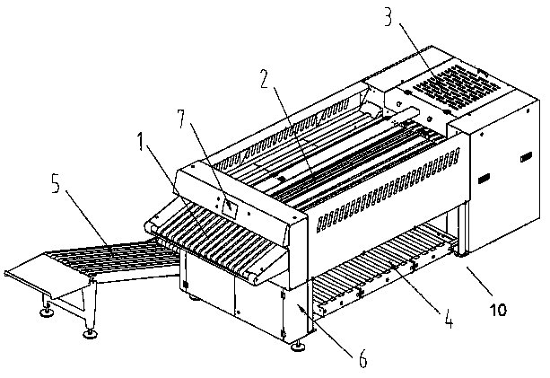 Towel folding machine for laundry center