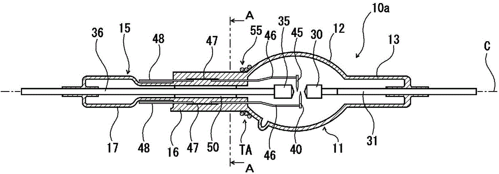 Short Arc Type Flash Lamp And Light Source Device