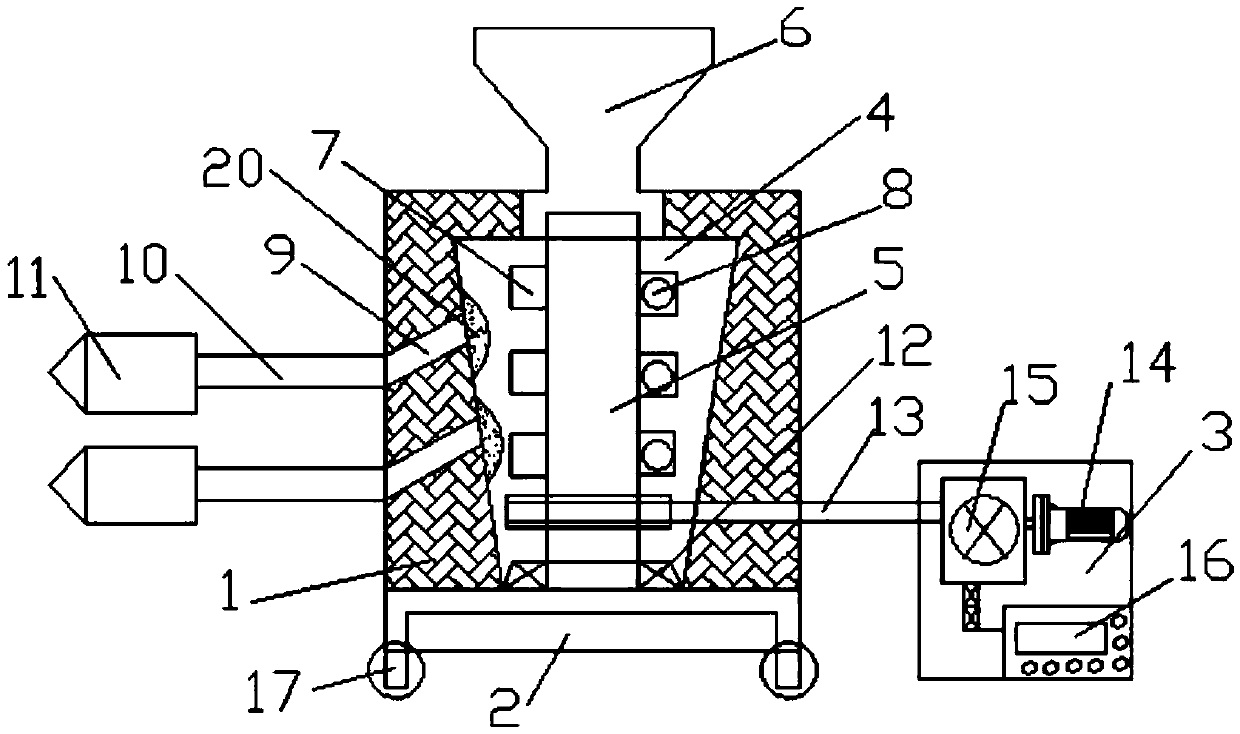 Steel raw material nano crusher